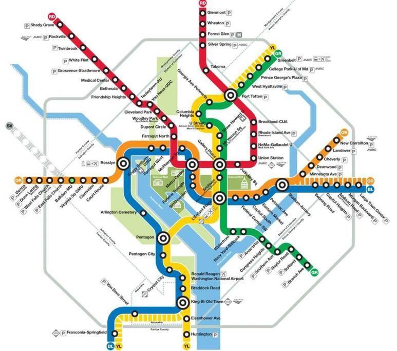 Walk2Metro'S,Dcgem,Private,Wifi, Freeparking Apartment Arlington Bagian luar foto